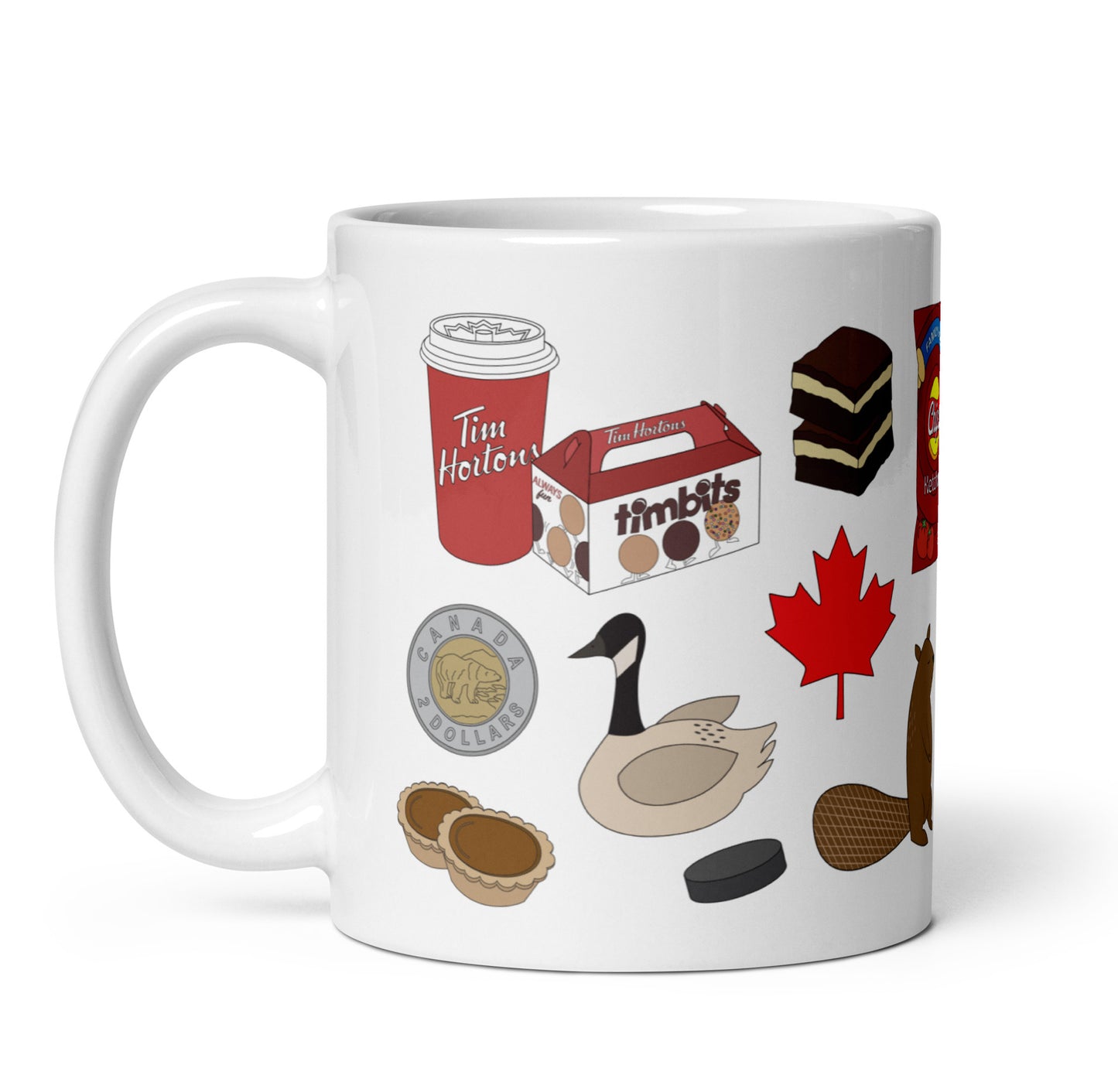 Canadian Favourites Mug (Maple Leafs)