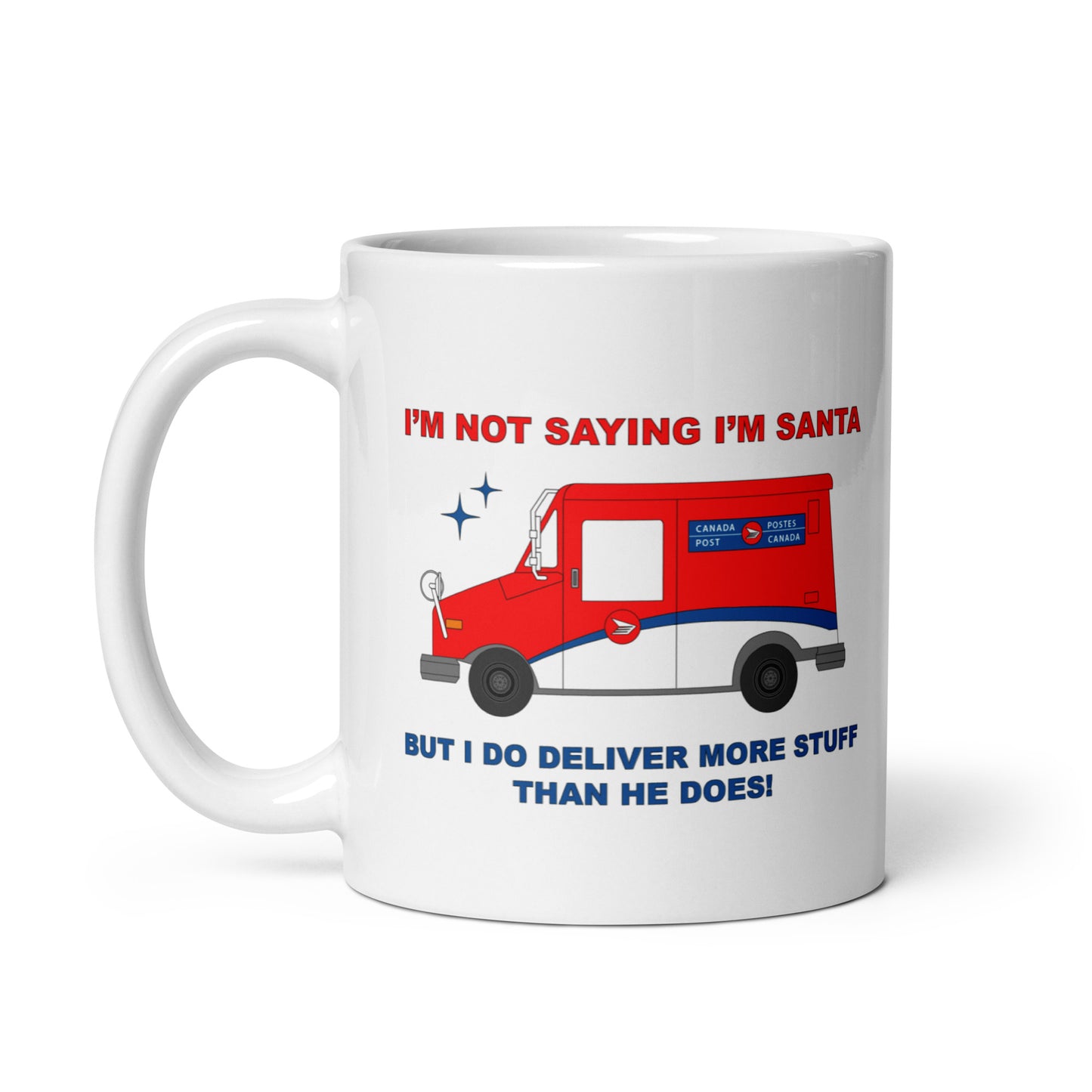 Canada Postal Worker Santa Mug
