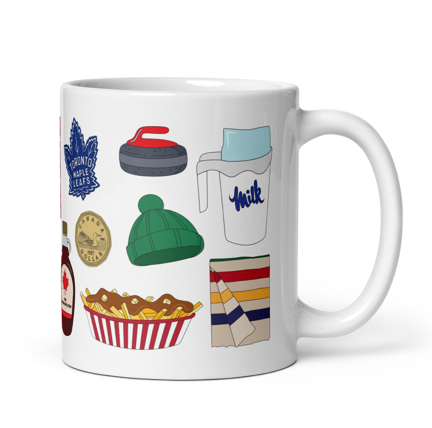 Canadian Favourites Mug (Maple Leafs)
