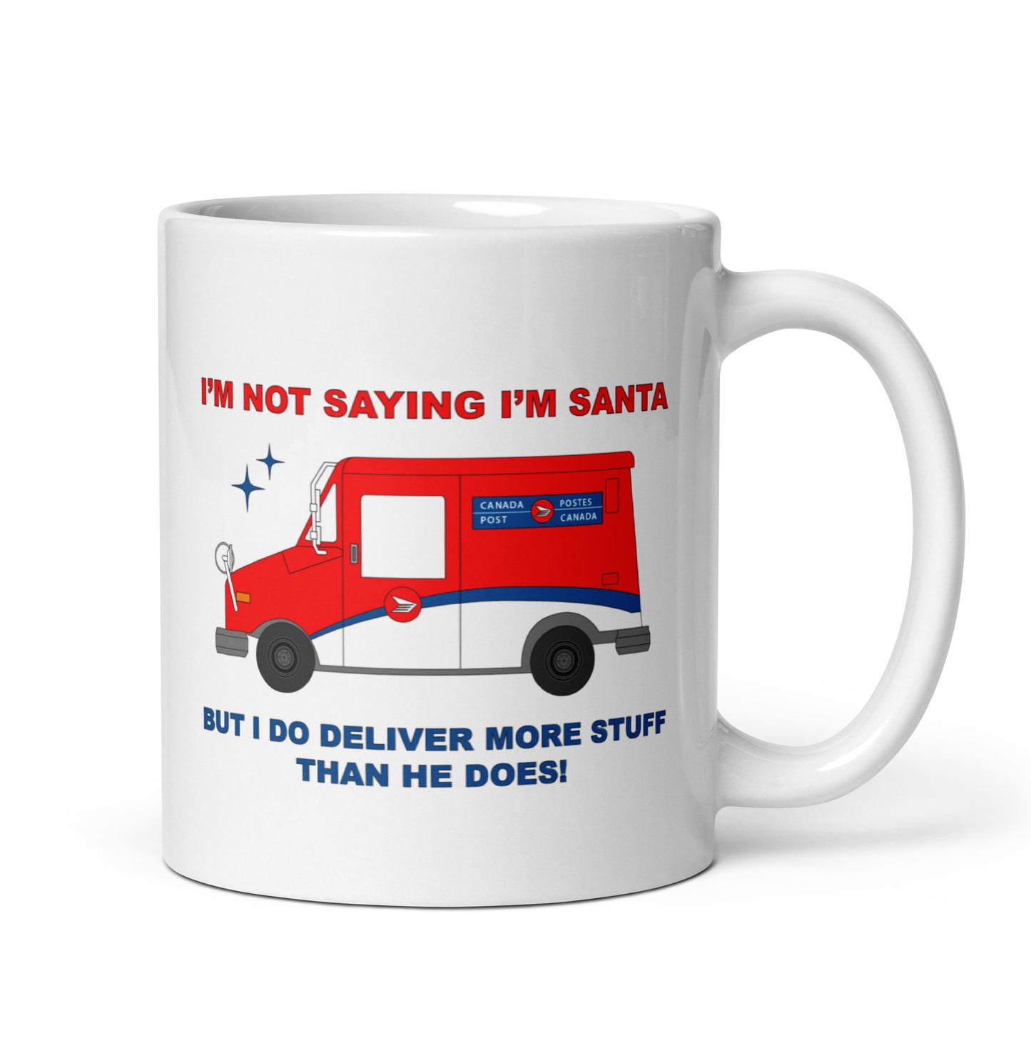 Canada Postal Worker Santa Mug