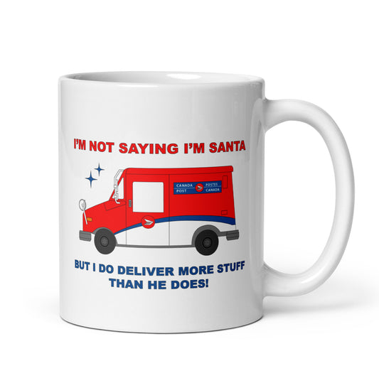 Canada Postal Worker Santa Mug