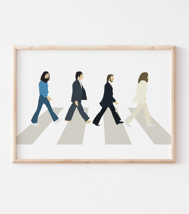 Beatles Abbey Road Print