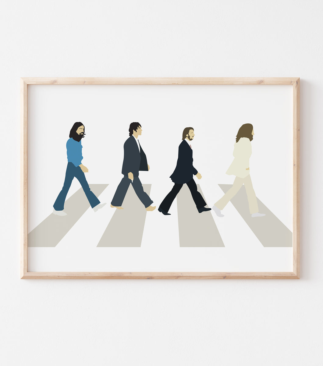 Beatles Abbey Road Print