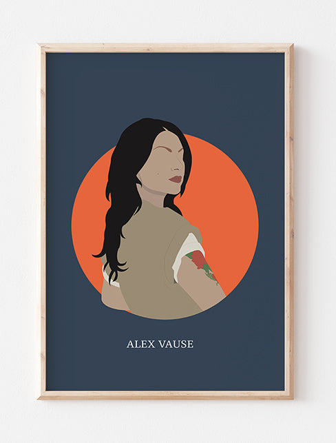Alex Vause Minimalist Print