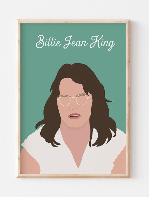 Billie Jean King Print