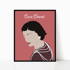 Coco Chanel Print