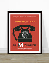Dial M for Murder Minimalist Movie Poster
