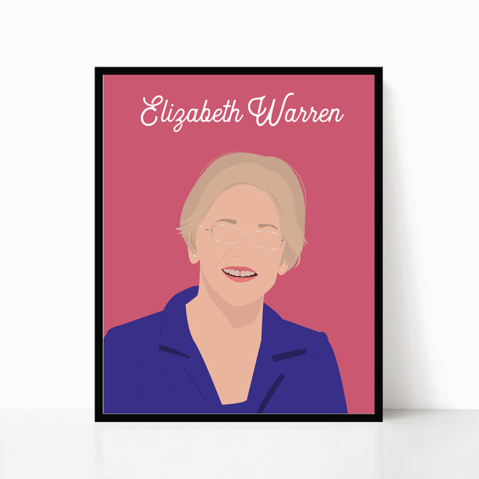 Elizabeth Warren Print