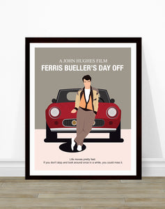 Ferris Bueller's Day Off Minimalist Print