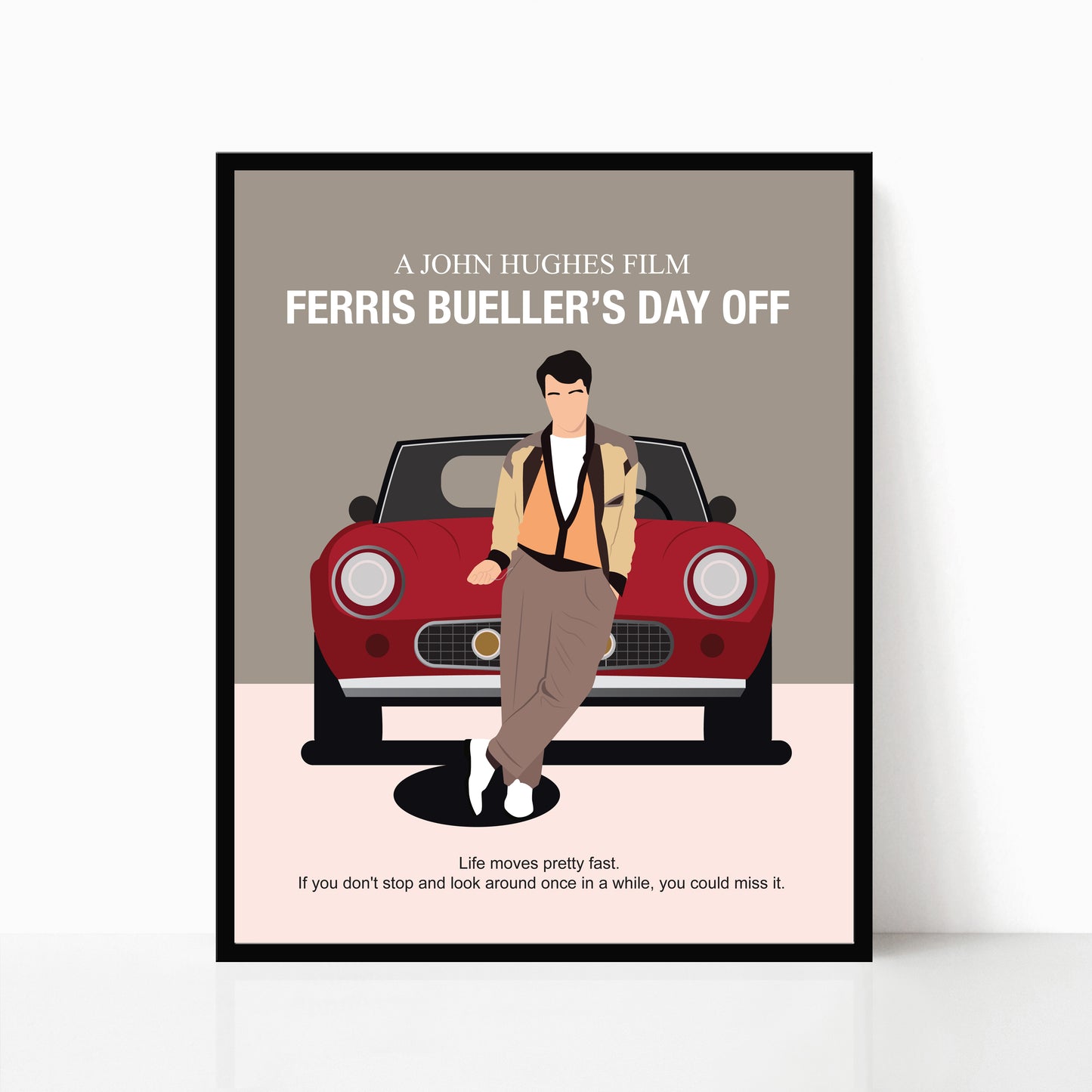 Ferris Bueller's Day Off Minimalist Print
