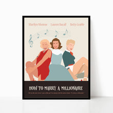 How to marry a Millionaire - Poster Art