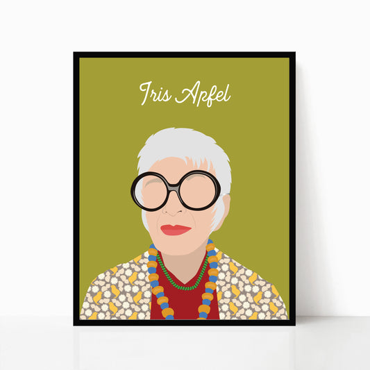 Iris Apfel Print