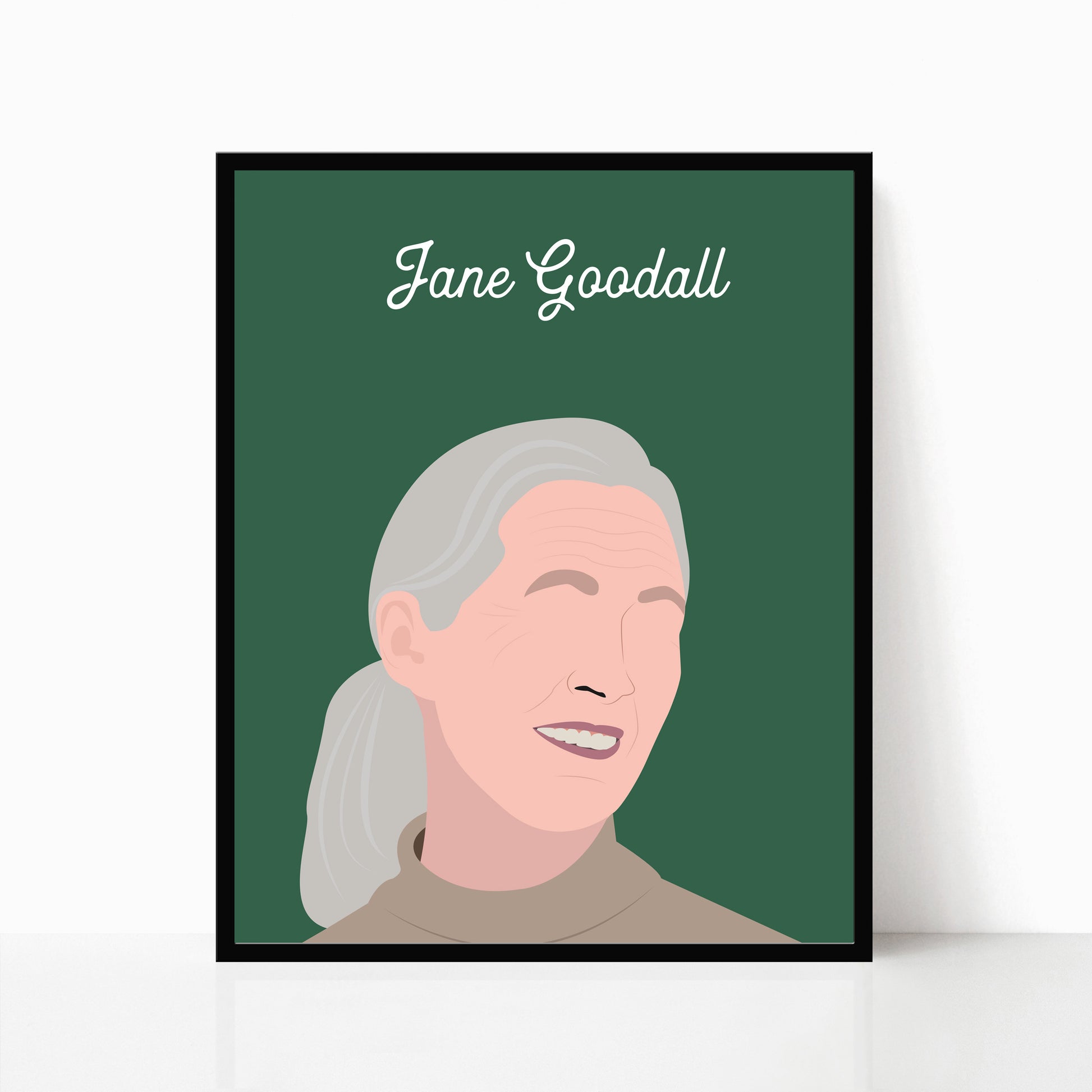 Jane Goodall Print Poppermost Prints