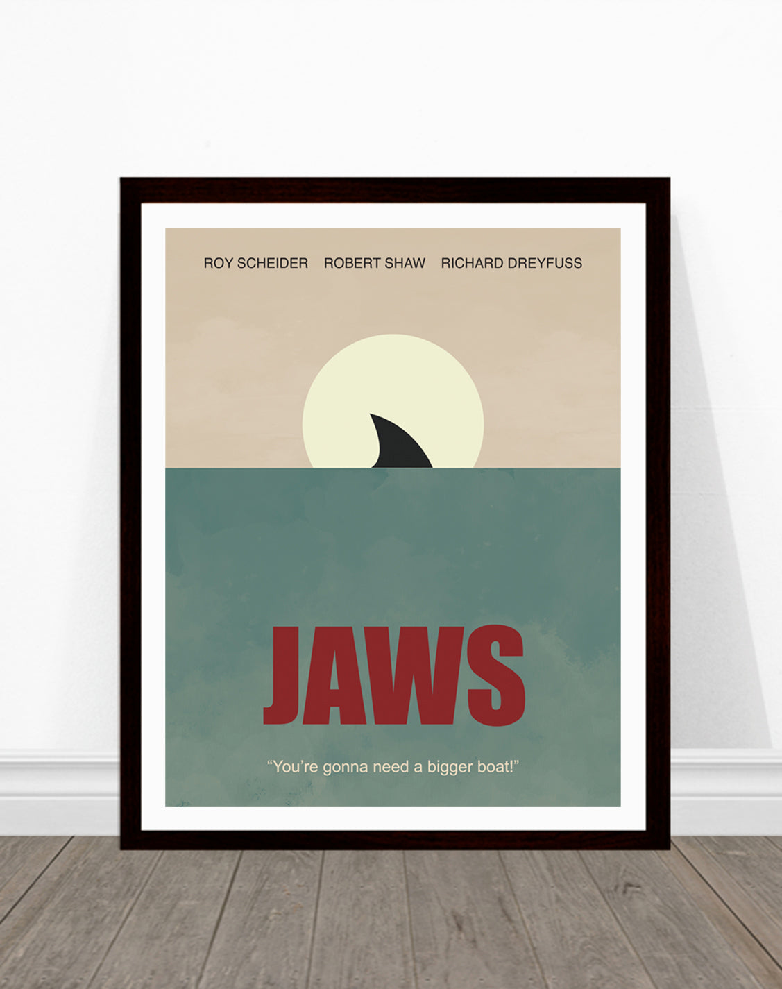 Jaws Minimalist Poster