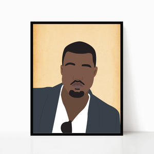 Kanye West Print