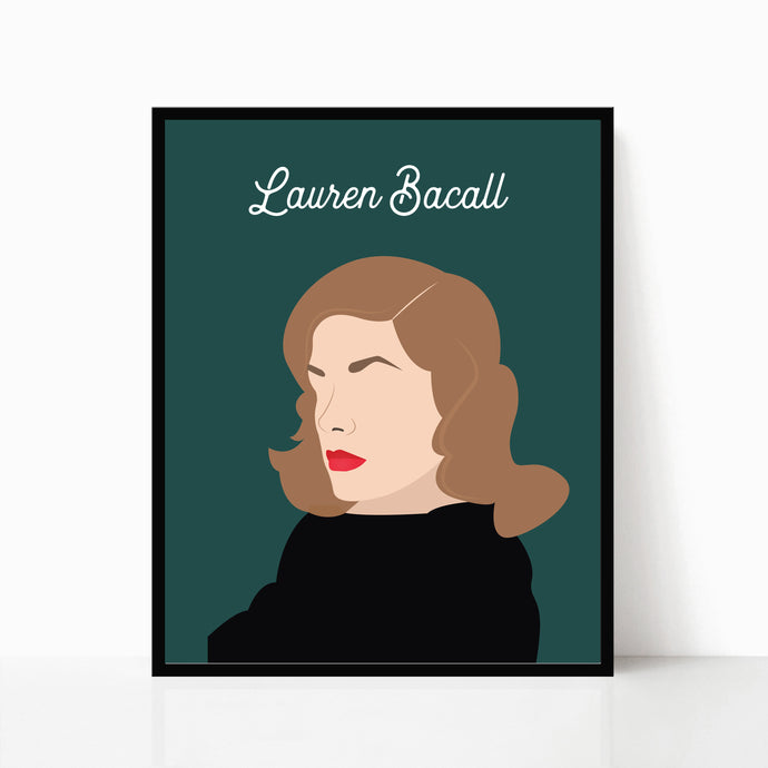 Lauren Bacall Print