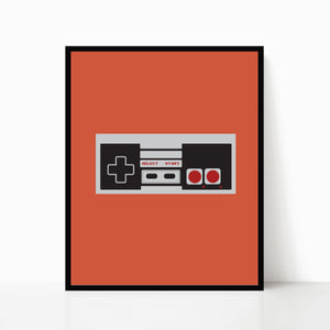 Retro Video Game Controllers Set