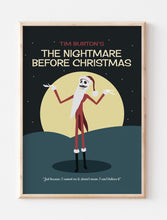 The Nightmare Before Christmas Minimalist Print