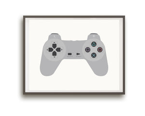 Video Game Controller Prints - Playstation Edition