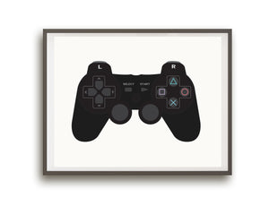 Video Game Controller Prints - Playstation Edition
