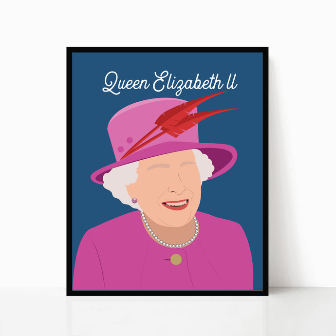 Queen Elizabeth Print