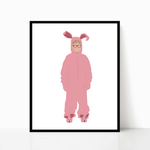 A Christmas Story Minimalist Print, Ralphie