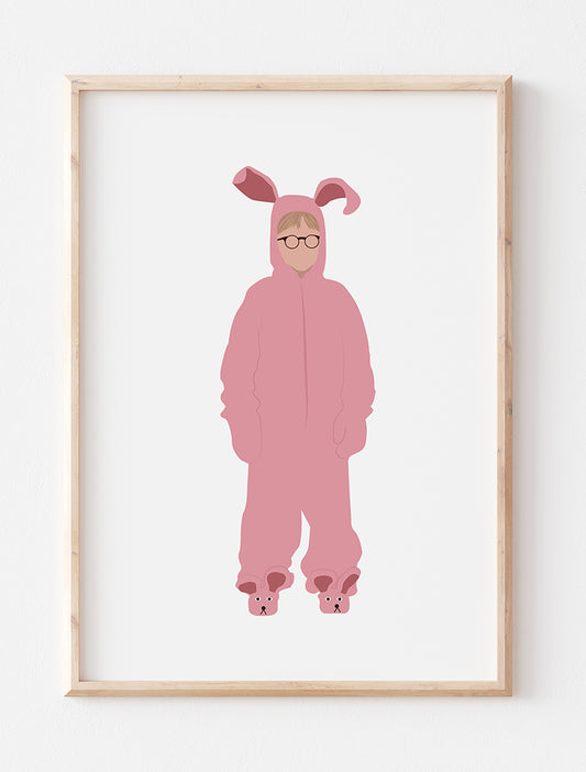 A Christmas Story Minimalist Print, Ralphie