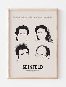 Seinfeld Minimalist Poster