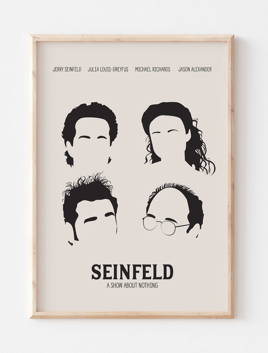 Seinfeld Minimalist Poster