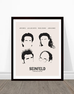 Seinfeld Minimalist Poster