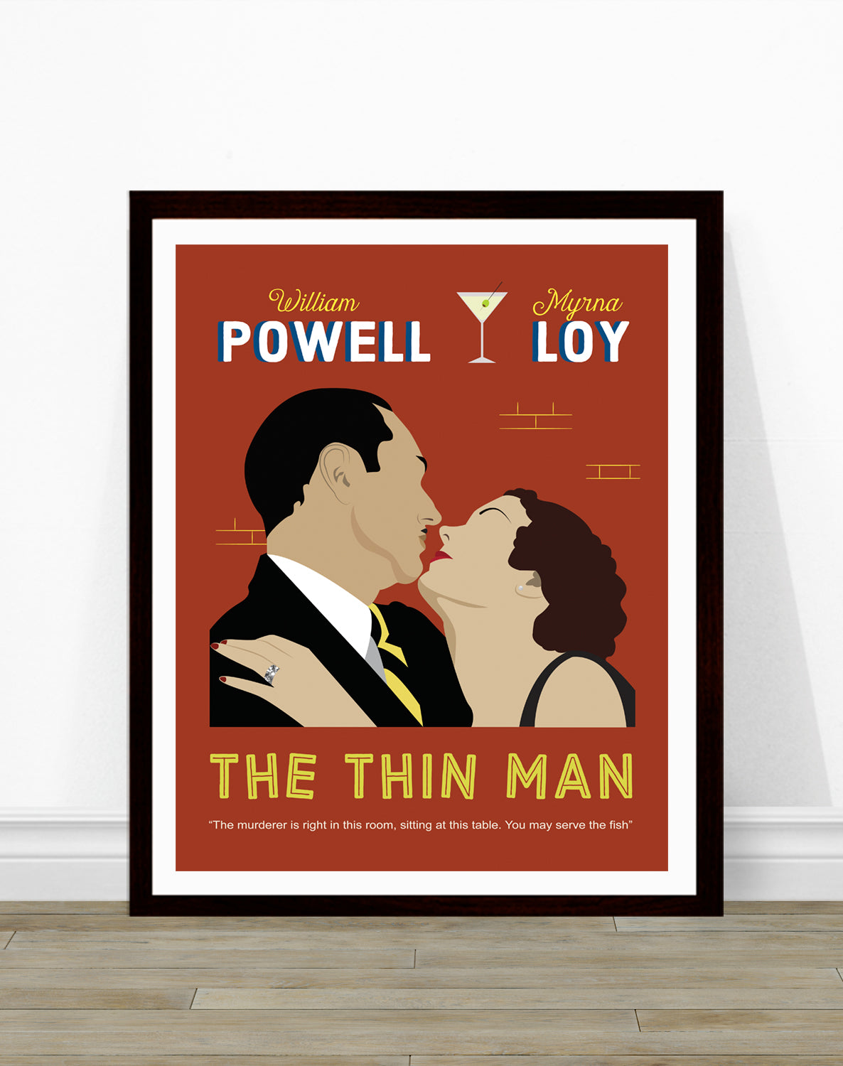 The Thin Man Minimalist Poster