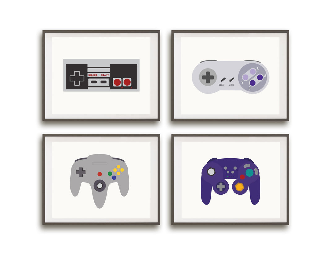 nintendo controller prints