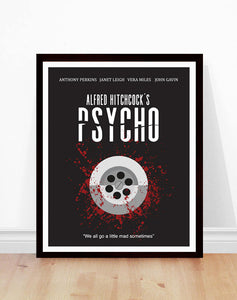 Psycho Minimalist Movie Poster