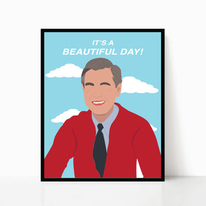 Mr Rogers Minimalist Print