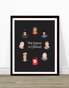 The Future is Female Print